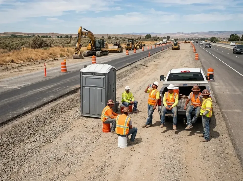 highway-road-construction-crew-007 — frequently asked questions, Porta Potty and Restroom Rentals in Black Jack, MO